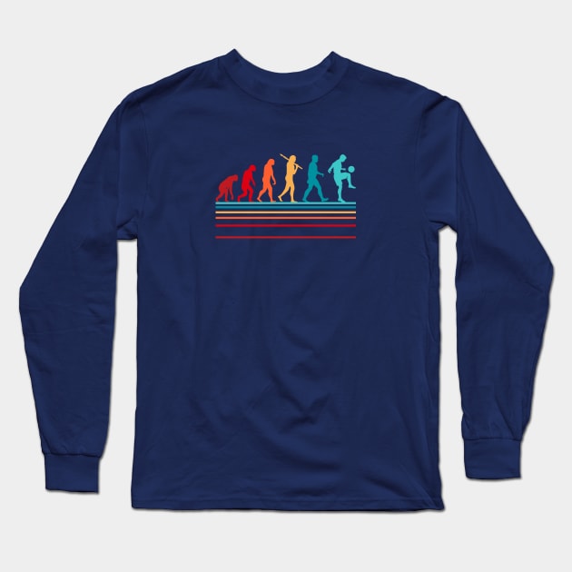 Football evolution Long Sleeve T-Shirt by StripTees